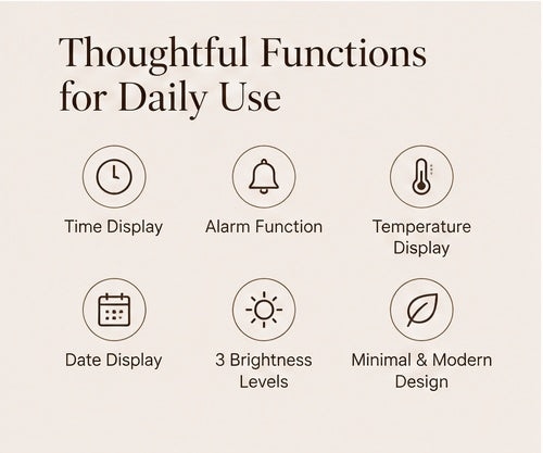Homemori clock product image