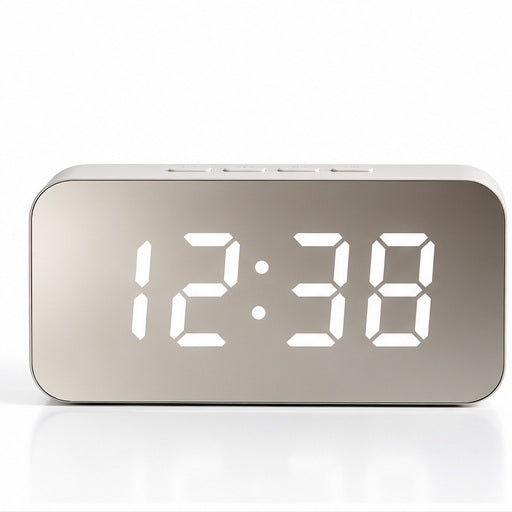 Mirror LED Table Clock - product image 1