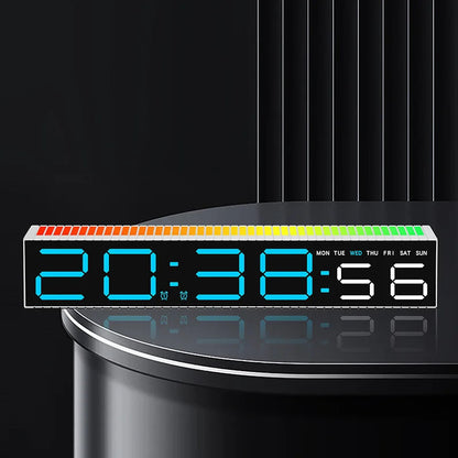 Wide LED Desktop Clock
