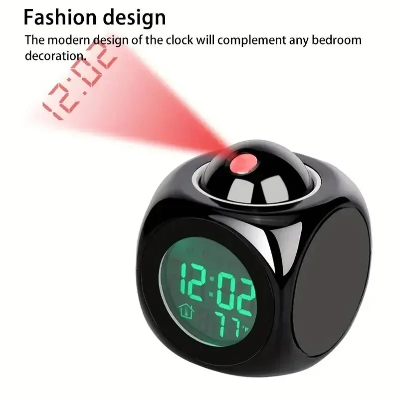 Mini Cube Projection Clock