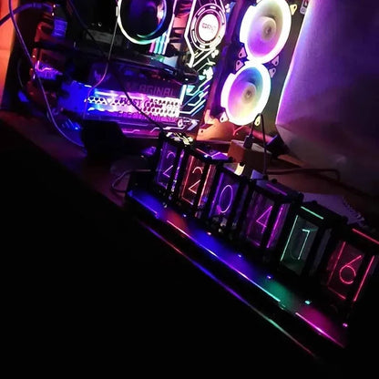 RGB Tube Digital Desk Clock