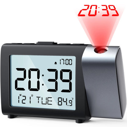 LCD Projection Alarm Clock