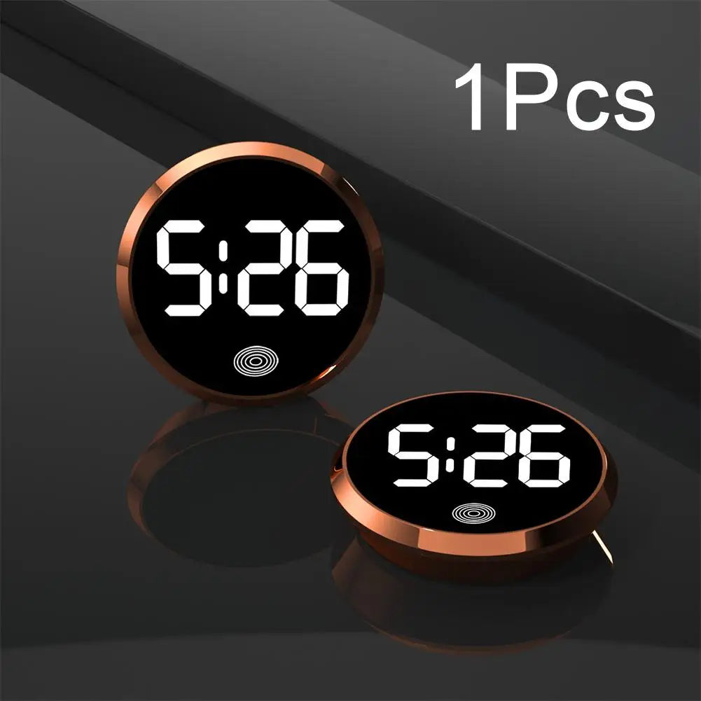 Round Touch LED Clock