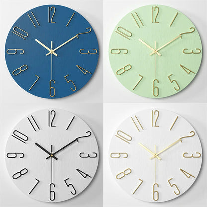 Minimal Round Analog Wall Clock