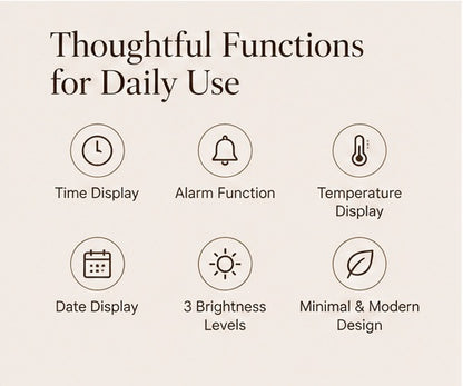 Homemori clock product image
