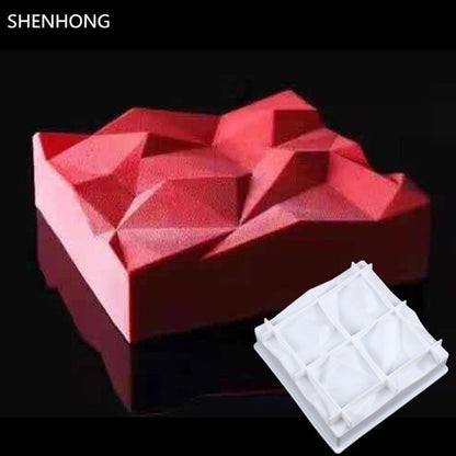 Silicone Cake Round Shape Baking Cake Mold For Pudding Mousse Chocolates Decorating Moulds Bakeware Tool Pan