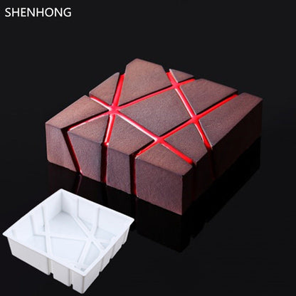 Silicone Cake Round Shape Baking Cake Mold For Pudding Mousse Chocolates Decorating Moulds Bakeware Tool Pan
