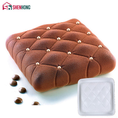 Silicone Cake Round Shape Baking Cake Mold For Pudding Mousse Chocolates Decorating Moulds Bakeware Tool Pan