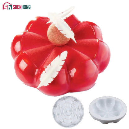 Silicone Cake Round Shape Baking Cake Mold For Pudding Mousse Chocolates Decorating Moulds Bakeware Tool Pan