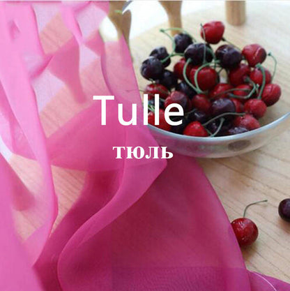 New Arrival Rose Red Gradient Thermal Insulation Cloth Curtains For Living Room Modern Tulle For Bedroom Windows Panels M185-30