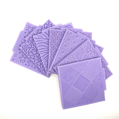 12-Piece Silicone Cake Decorating Mold Set