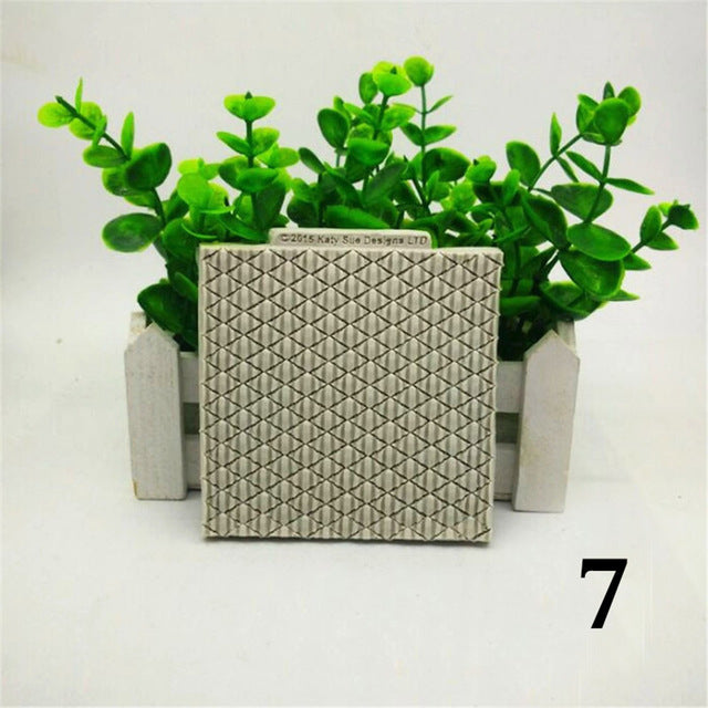12-Piece Silicone Cake Decorating Mold Set