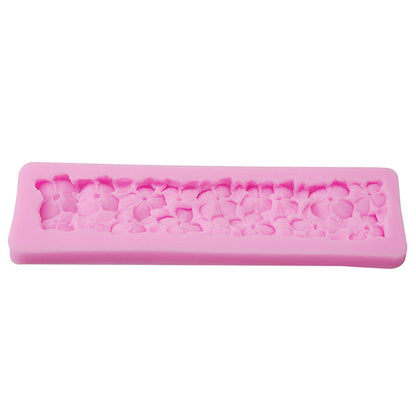 Fondant Silicone Mold Dry Pace Cake Mold Pearl Flower Pattern Silicon Mould For Fondant Cake Decorating Tools Silicone Lace Mat