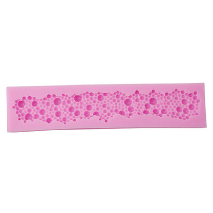 Fondant Silicone Mold Dry Pace Cake Mold Pearl Flower Pattern Silicon Mould For Fondant Cake Decorating Tools Silicone Lace Mat