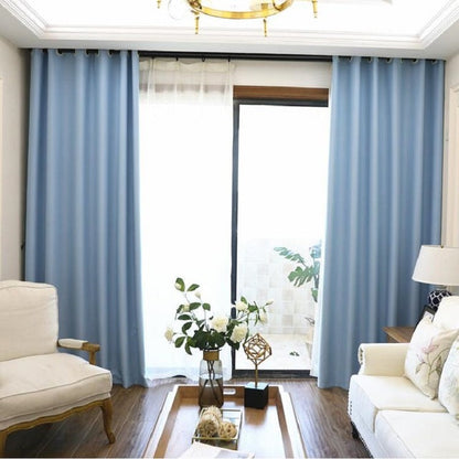 Blackout Curtains for the Bedroom Solid Colors Curtains for the Living Room Window Greey Gold Curtains Blinds Customized S285&30