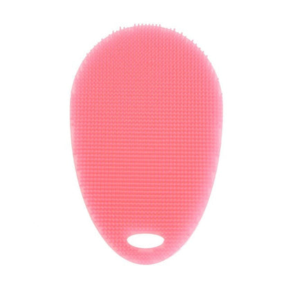 Fruit Vegetable Food Grade Silicone Dishwashing Sponge Brush Antibacterial Kitchen Cleaning Pad Clean Vegetable/Pan Brush Tool